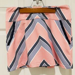 NWOT Adidas size M Climacool Navy and Red Chevron Skirt Adidasgolf